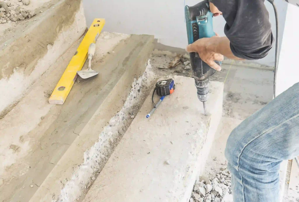 Drilling Holes in Concrete Slabs Mastering the Art