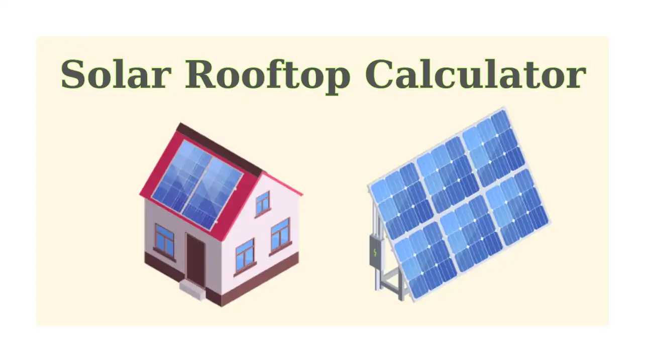 Solar Rooftop Calculator
